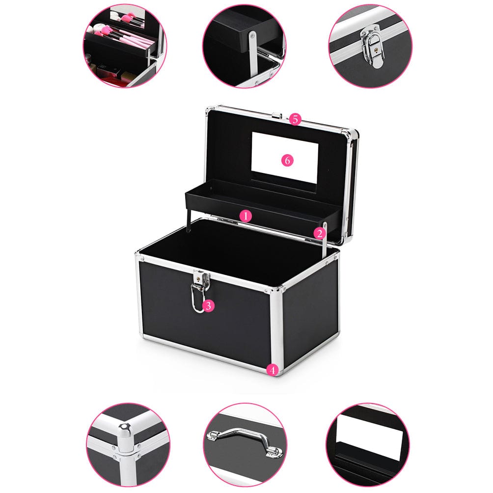 JNBS Professional Aluminum Makeup Case – Jessica Nail & Beauty Supply