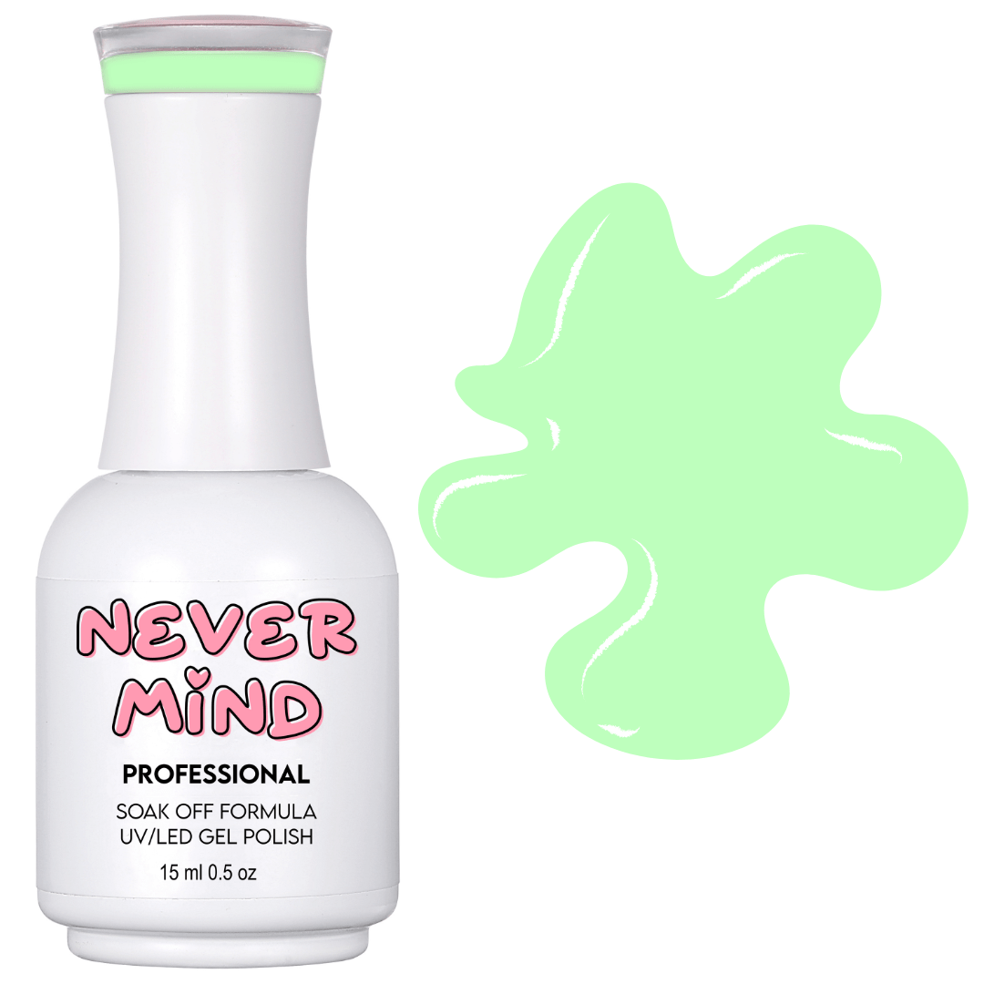 Nevermind Gel Polish Duo N187 GREEN PASTEL