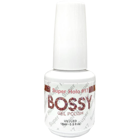 Bossy Gel - Super Holo Gel (15 ml) #SH17 - Jessica Nail & Beauty Supply - Canada Nail Beauty Supply - Sparkle Gel