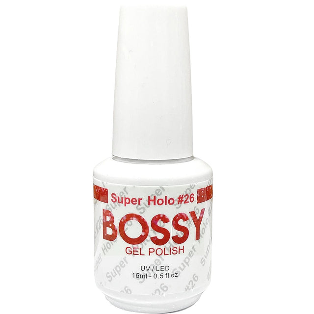 Bossy Gel - Super Holo Gel (15 ml) #SH26 - Jessica Nail & Beauty Supply - Canada Nail Beauty Supply - Sparkle Gel