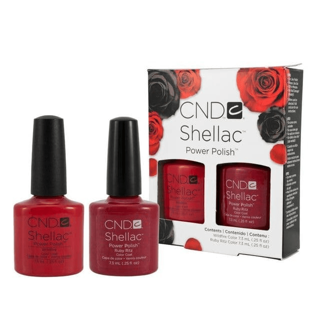 CND Shellac Ruby Ritz Wildfire Duo