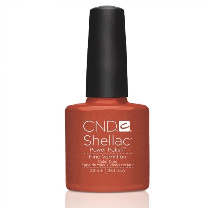 CND Shellac (0.25oz) - Fine Vermilion - Jessica Nail & Beauty Supply - Canada Nail Beauty Supply - CND SHELLAC