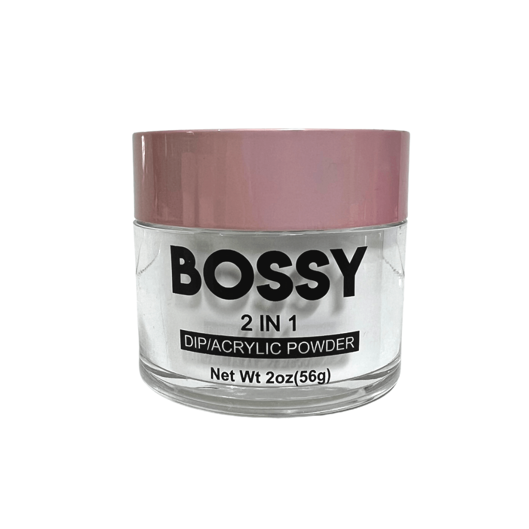 Bossy 2 In 1 Acrylic & Dip Powder Super White (2 Sizes)