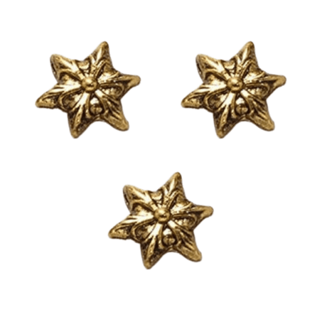 JNBS Nail Charm 52 Cross Star (10pcs)