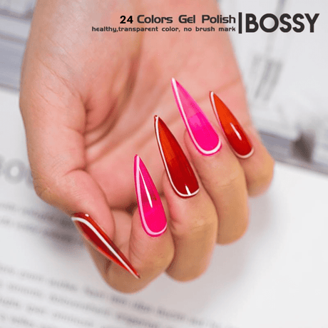 Bossy Gel Polish Glaze Gel 019