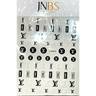 JNBS Designer Nail Sticker Transparent Clear (Choose your style 1)