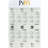 JNBS Designer Nail Sticker Transparent Clear (Choose your style 1)