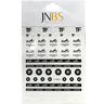 JNBS Designer Nail Sticker Transparent Clear (Choose your style 2)