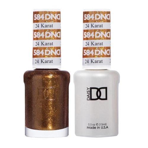 DND Duo Gel Matching Color - 584 24 Karat - Jessica Nail & Beauty Supply - Canada Nail Beauty Supply - DND DUO