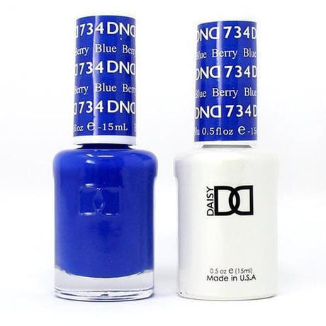 DND Duo Gel Matching Color - 734 Berry Blue - Jessica Nail & Beauty Supply - Canada Nail Beauty Supply - DND DUO