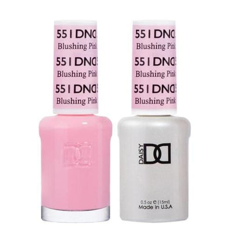 DND Duo Gel Matching Color - 551 Blushing Pink - Jessica Nail & Beauty Supply - Canada Nail Beauty Supply - DND DUO