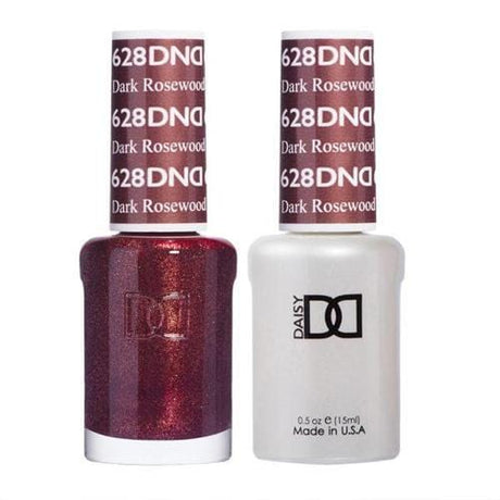 DND Duo Gel Matching Color - 628 Dark Rosewood - Jessica Nail & Beauty Supply - Canada Nail Beauty Supply - DND DUO