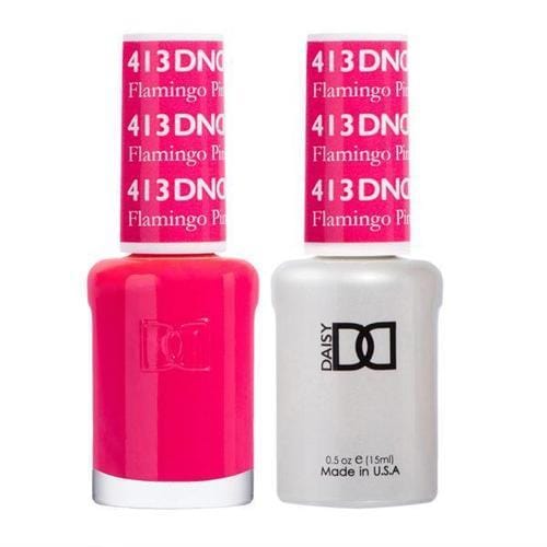 DND Duo Gel Matching Color - 413 Flamingo Pink - Jessica Nail & Beauty Supply - Canada Nail Beauty Supply - DND DUO