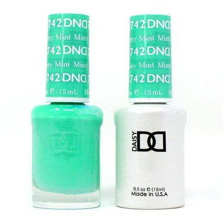 DND Duo Gel Matching Color - 742 Minty Mint - Jessica Nail & Beauty Supply - Canada Nail Beauty Supply - DND DUO