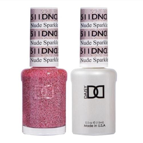 DND Duo Gel Matching Color - 511 Nude Sparkle - Jessica Nail & Beauty Supply - Canada Nail Beauty Supply - DND DUO