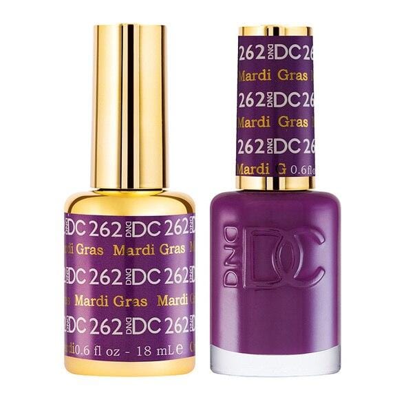 DND DC Duo Gel Matching Color 262 MARDI GRAS – Jessica Nail