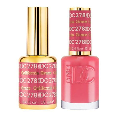 DND DC Duo Gel Matching Color - 278 CARLIFORNIA GRACE - Jessica Nail & Beauty Supply - Canada Nail Beauty Supply - DND DC DUO