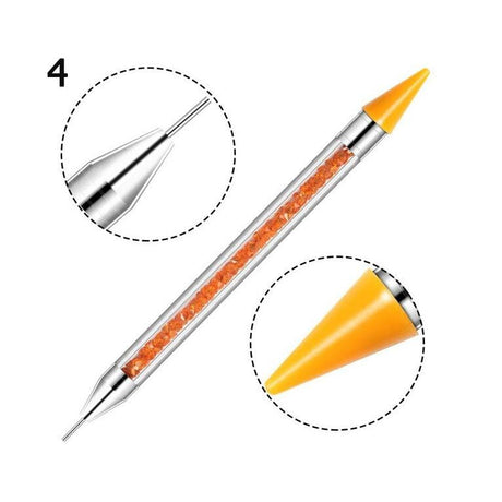 Nail Art Brush - Dual-ended Rhinestone Picker (Assorted Color) - Jessica Nail & Beauty Supply - Canada Nail Beauty Supply - Rhinestone Picker