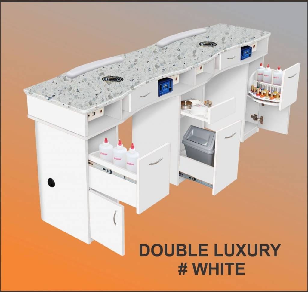 JNBS Nail Table Double Luxury (Please Call JNBS to Order)