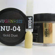 NUGENESIS - Nail Dipping Color Powder 43g NU 04 Gold Dust - Jessica Nail & Beauty Supply - Canada Nail Beauty Supply - NuGenesis POWDER