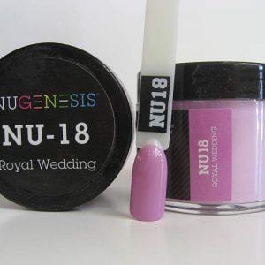 NUGENESIS - Nail Dipping Color Powder 43g NU 18 Royal Wedding - Jessica Nail & Beauty Supply - Canada Nail Beauty Supply - NuGenesis POWDER