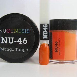 NUGENESIS - Nail Dipping Color Powder 43g NU 46 Mango Tango - Jessica Nail & Beauty Supply - Canada Nail Beauty Supply - NuGenesis POWDER