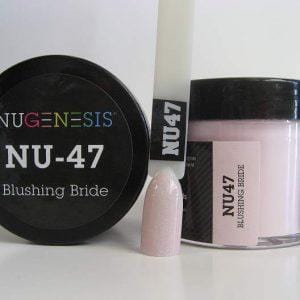 NUGENESIS - Nail Dipping Color Powder 43g NU 47 Blushing Bride - Jessica Nail & Beauty Supply - Canada Nail Beauty Supply - NuGenesis POWDER