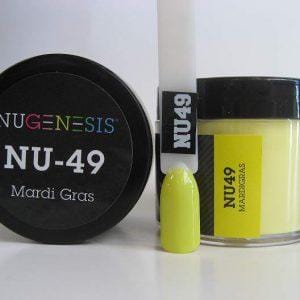 NUGENESIS - Nail Dipping Color Powder 43g NU 49 Mardi Gras - Jessica Nail & Beauty Supply - Canada Nail Beauty Supply - NuGenesis POWDER