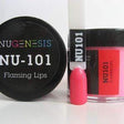 NUGENESIS - Nail Dipping Color Powder 43g NU 101 Flaming Lips - Jessica Nail & Beauty Supply - Canada Nail Beauty Supply - NuGenesis POWDER