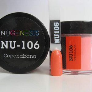 NUGENESIS - Nail Dipping Color Powder 43g NU 106 Copacabana - Jessica Nail & Beauty Supply - Canada Nail Beauty Supply - NuGenesis POWDER