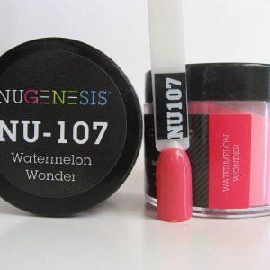 NUGENESIS - Nail Dipping Color Powder 43g NU 107 Watermelon Wonder - Jessica Nail & Beauty Supply - Canada Nail Beauty Supply - NuGenesis POWDER