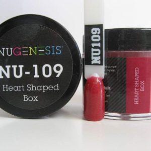 NUGENESIS - Nail Dipping Color Powder 43g NU 109 Heart Shaped Box - Jessica Nail & Beauty Supply - Canada Nail Beauty Supply - NuGenesis POWDER