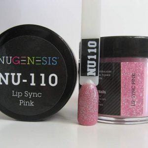 NUGENESIS - Nail Dipping Color Powder 43g NU 110 Lip Sync Pink - Jessica Nail & Beauty Supply - Canada Nail Beauty Supply - NuGenesis POWDER