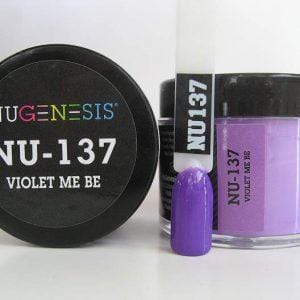 NUGENESIS - Nail Dipping Color Powder 43g NU 137 Violet Me Be - Jessica Nail & Beauty Supply - Canada Nail Beauty Supply - NuGenesis POWDER