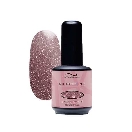 Rhinestone Gel Bio Seaweed - #R4 Rose Quartz - Jessica Nail & Beauty Supply - Canada Nail Beauty Supply - Sparkle Gel