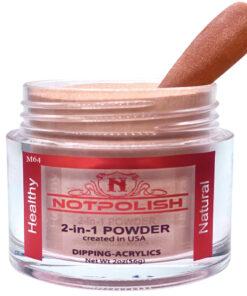 NOTPOLISH 2-in-1 Powder - M64 Fall For Bronze - Jessica Nail & Beauty Supply - Canada Nail Beauty Supply - Acrylic & Dipping Powders