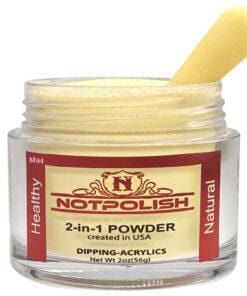 NOTPOLISH 2-in-1 Powder - M94 Sunlit Yellow - Jessica Nail & Beauty Supply - Canada Nail Beauty Supply - Acrylic & Dipping Powders